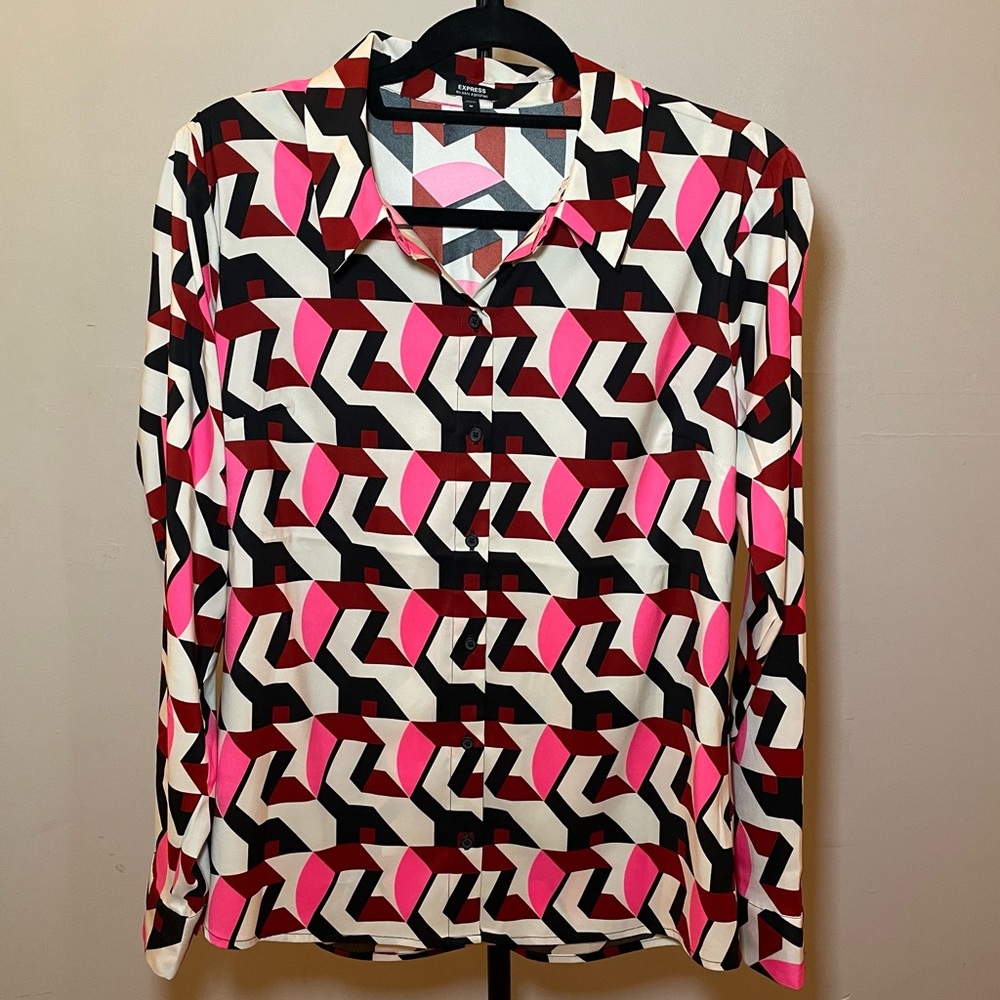 NWOT Express Relaxed Portofino Blouse